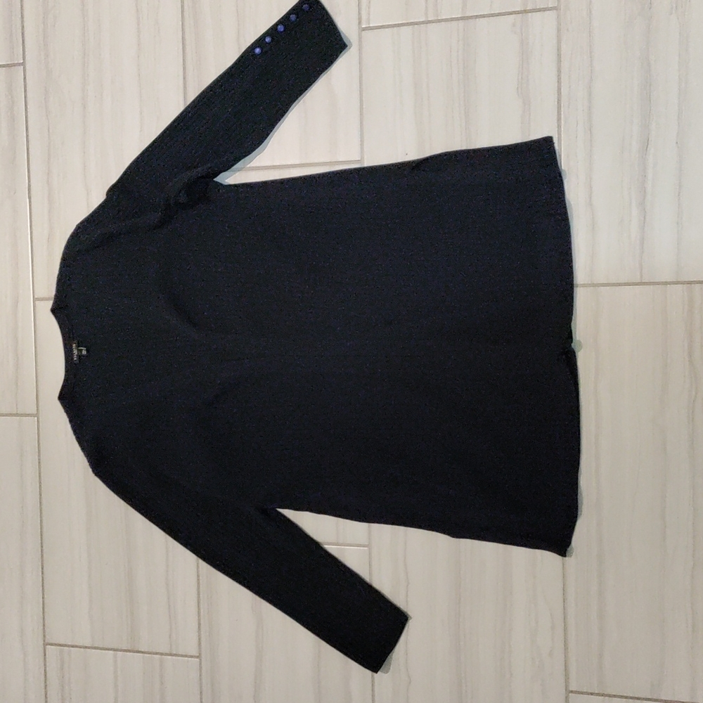 Talbots Navy Long Cardigan XLP